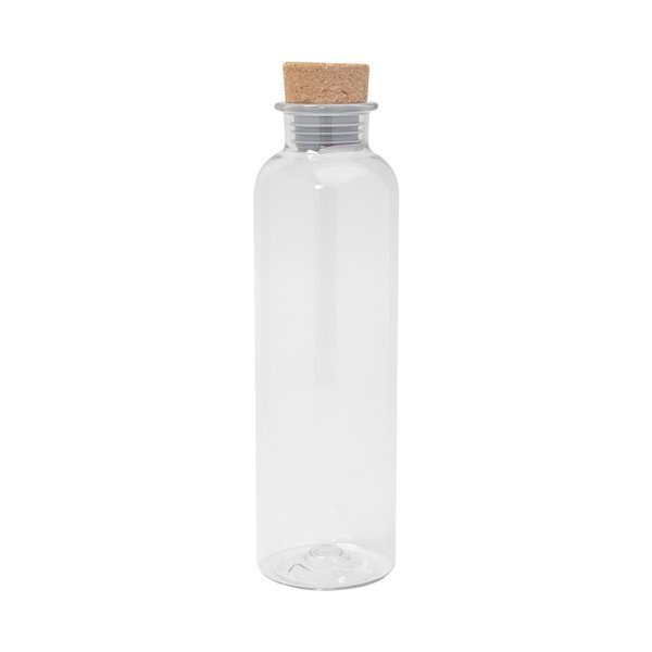 Maddie rPET Bottle w/ Cork Lid, 20oz.