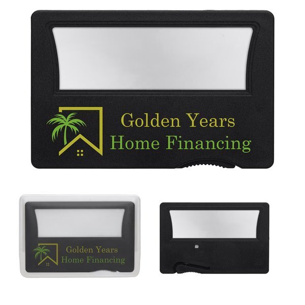 Light Up Credit Card Magnifier with EVA Sleeve