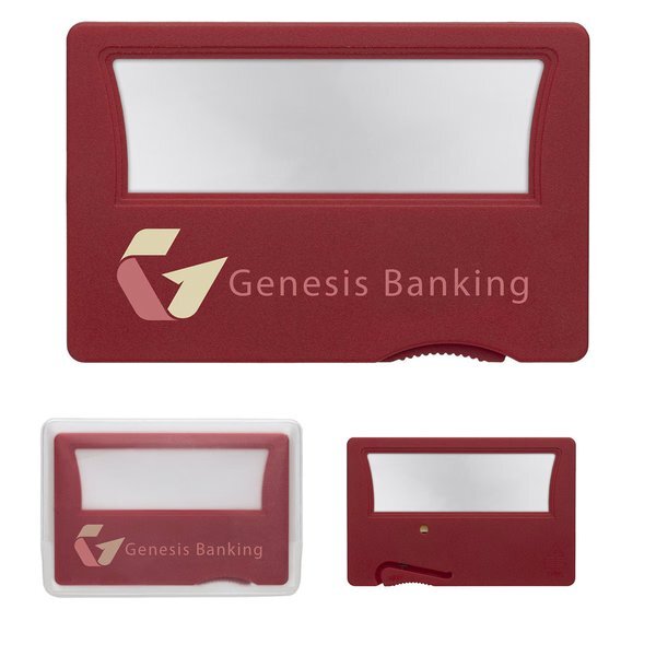 Light Up Credit Card Magnifier with EVA Sleeve