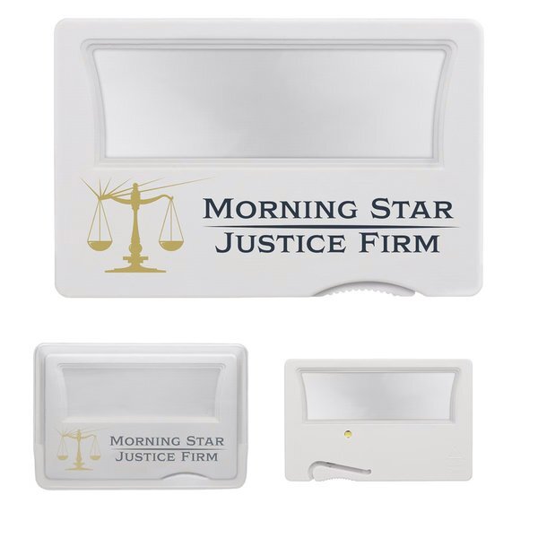Light Up Credit Card Magnifier with EVA Sleeve