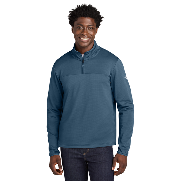 The North Face® Aim Recycled Poly/Elastane 1/4 Zip Men's Fleece