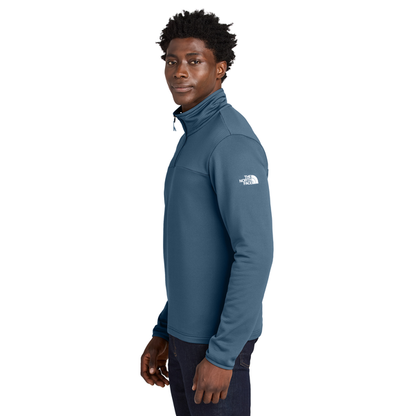 The North Face® Aim Recycled Poly/Elastane 1/4 Zip Men's Fleece