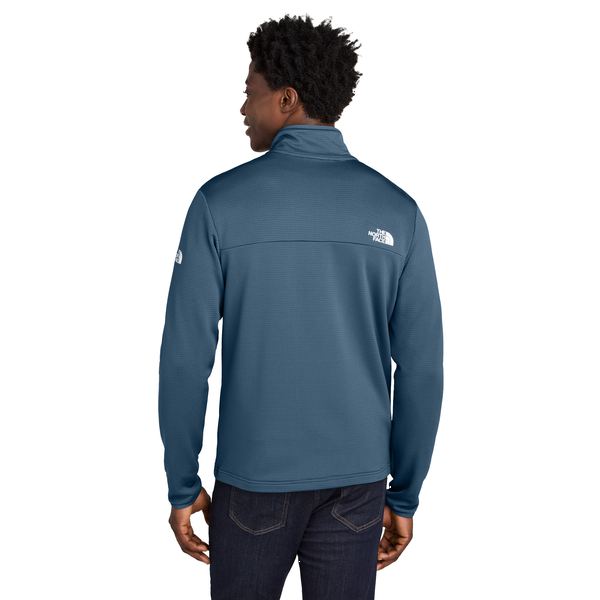 The North Face® Aim Recycled Poly/Elastane Full Zip Fleece Men's Jacket