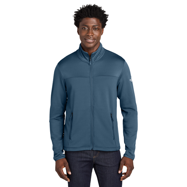 The North Face® Aim Recycled Poly/Elastane Full Zip Fleece Men's Jacket