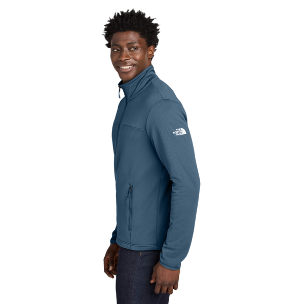 The North Face® Aim Recycled Poly/Elastane Full Zip Fleece Men's Jacket