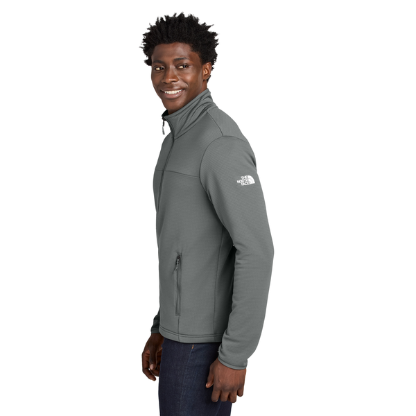 The North Face® Aim Recycled Poly/Elastane Full Zip Fleece Men's Jacket