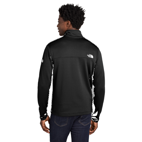 The North Face® Aim Recycled Poly/Elastane Full Zip Fleece Men's Jacket