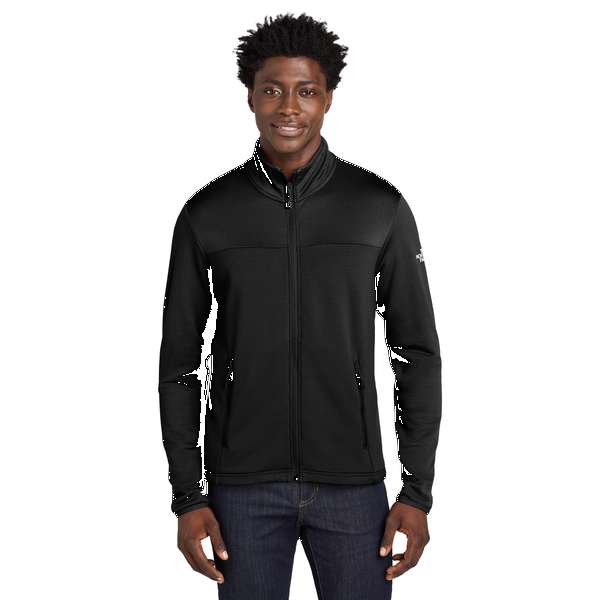 The North Face® Aim Recycled Poly/Elastane Full Zip Fleece Men's Jacket