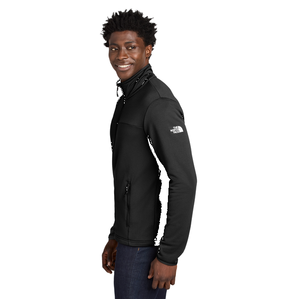 The North Face® Aim Recycled Poly/Elastane Full Zip Fleece Men's Jacket