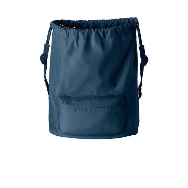 Port Authority® Matte Diamond Polyester Pocket Cinchpack