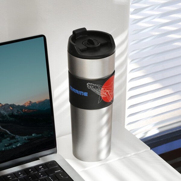 French Presso Stainless Coffee Tumbler