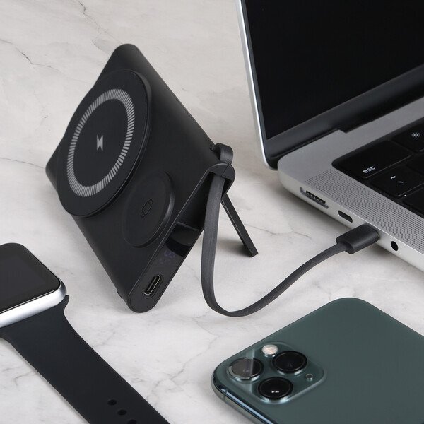 Power Lynx Wireless Charging Power Bank, 5000mAh