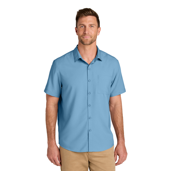 Port Authority® Short Sleeve Polyester UV Dockside Men's Shirt
