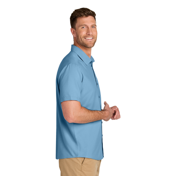 Port Authority® Short Sleeve Polyester UV Dockside Men's Shirt