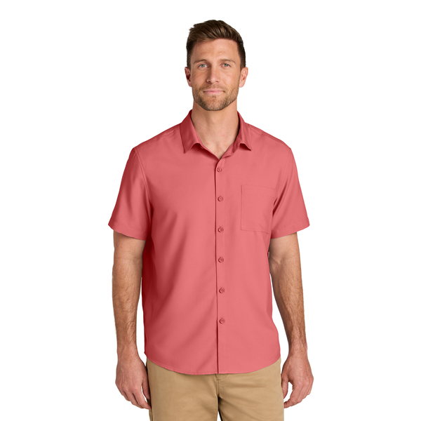 Port Authority® Short Sleeve Polyester UV Dockside Men's Shirt