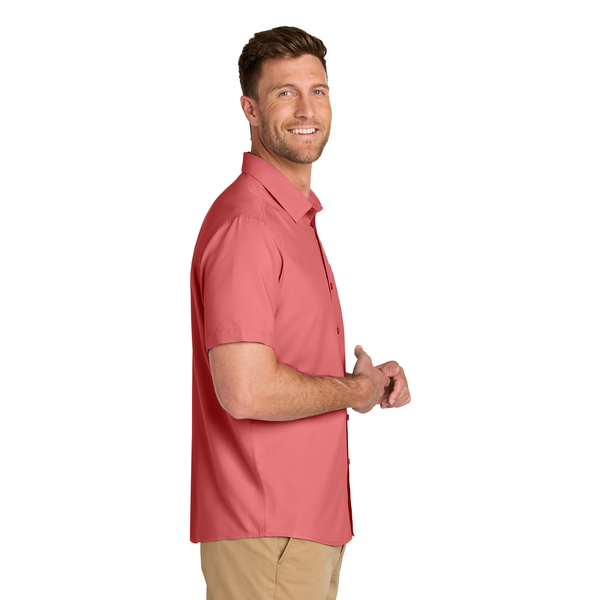 Port Authority® Short Sleeve Polyester UV Dockside Men's Shirt