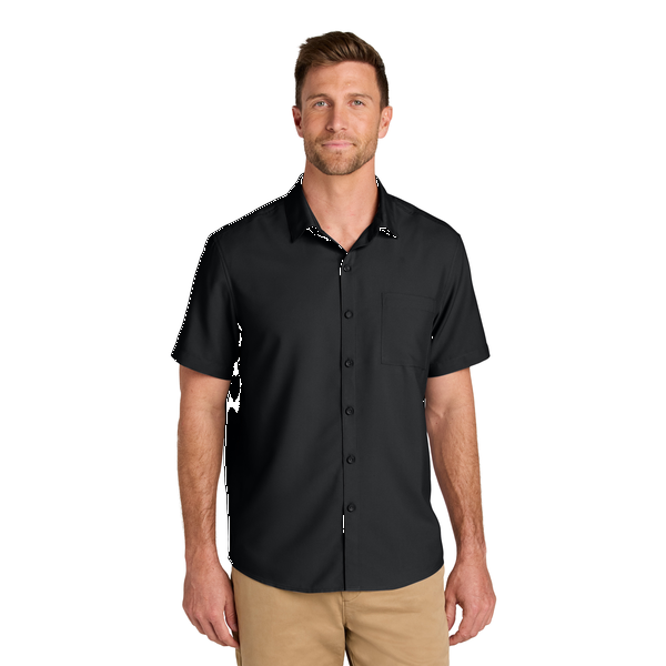 Port Authority® Short Sleeve Polyester UV Dockside Men's Shirt