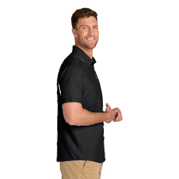 Port Authority® Short Sleeve Polyester UV Dockside Men's Shirt