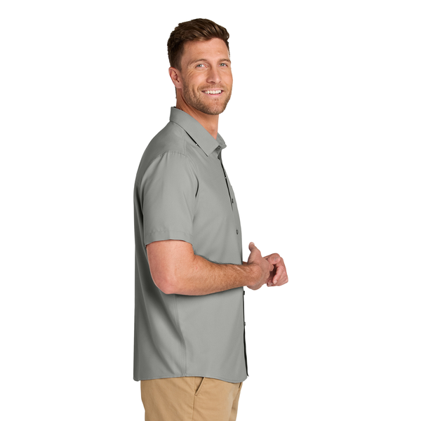 Port Authority® Short Sleeve Polyester UV Dockside Men's Shirt