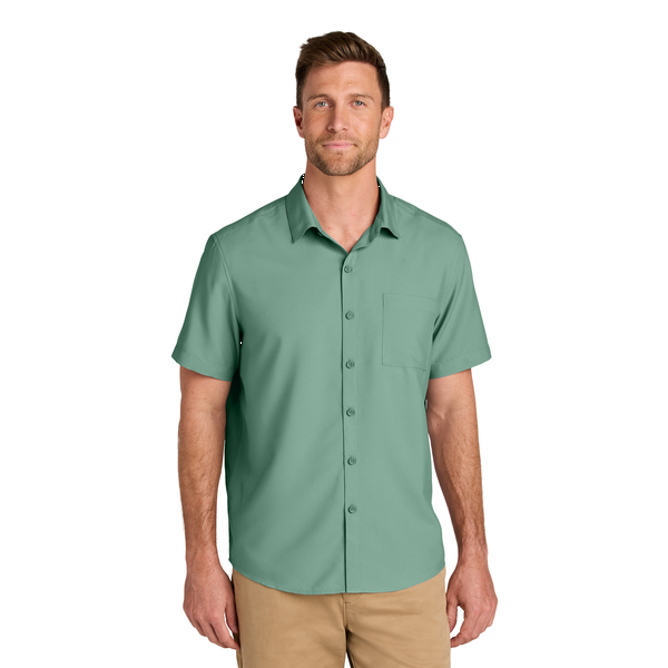 Port Authority® Short Sleeve Polyester UV Dockside Men's Shirt