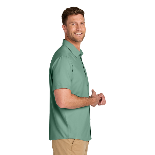 Port Authority® Short Sleeve Polyester UV Dockside Men's Shirt