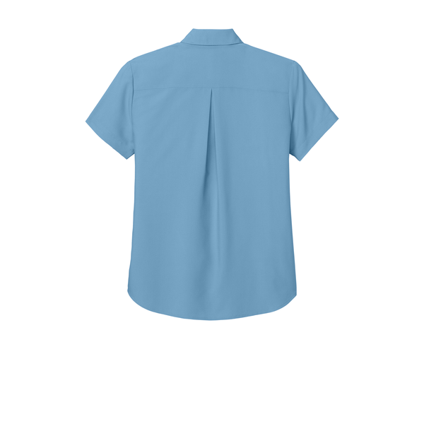 Port Authority® Short Sleeve Polyester UV Dockside Ladies' Shirt