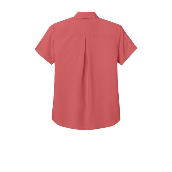 Port Authority® Short Sleeve Polyester UV Dockside Ladies' Shirt
