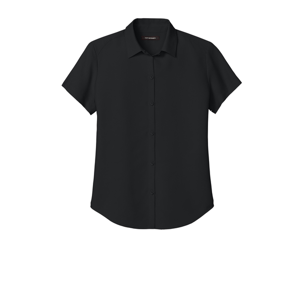 Port Authority® Short Sleeve Polyester UV Dockside Ladies' Shirt