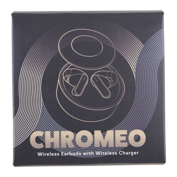 Chromeo Wireless Earbuds And Wireless Charger