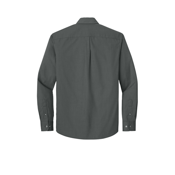 Port Authority® Long Sleeve Nailhead Cotton/Recycled Poly Easy Care Men's Shirt