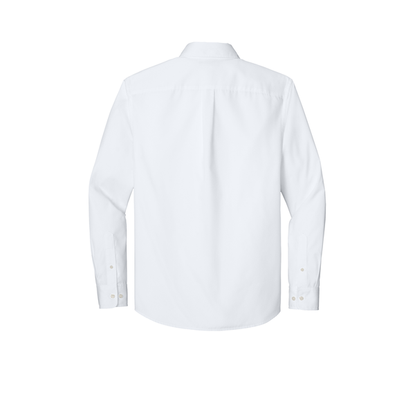 Port Authority® Long Sleeve Nailhead Cotton/Recycled Poly Easy Care Men's Shirt