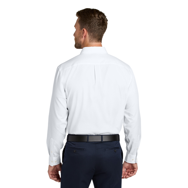Port Authority® Long Sleeve Nailhead Cotton/Recycled Poly Easy Care Men's Shirt