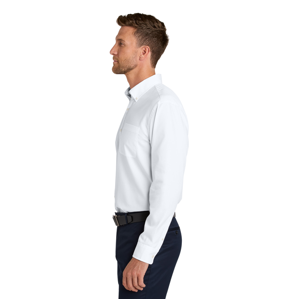 Port Authority® Long Sleeve Nailhead Cotton/Recycled Poly Easy Care Men's Shirt