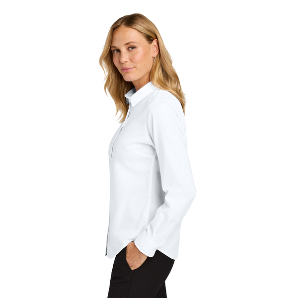 Port Authority® Long Sleeve Nailhead Cotton/Recycled Poly Easy Care Ladies' Shirt