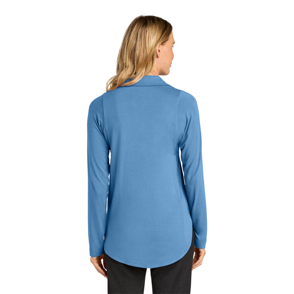 Port Authority® Luxe Knit Button Ladies' Tunic