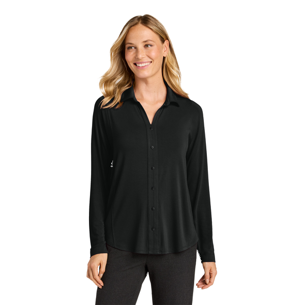 Port Authority® Luxe Knit Button Ladies' Tunic