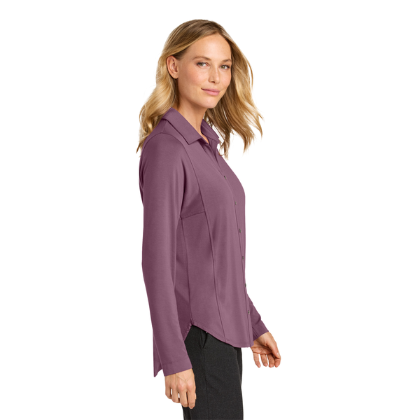 Port Authority® Luxe Knit Button Ladies' Tunic