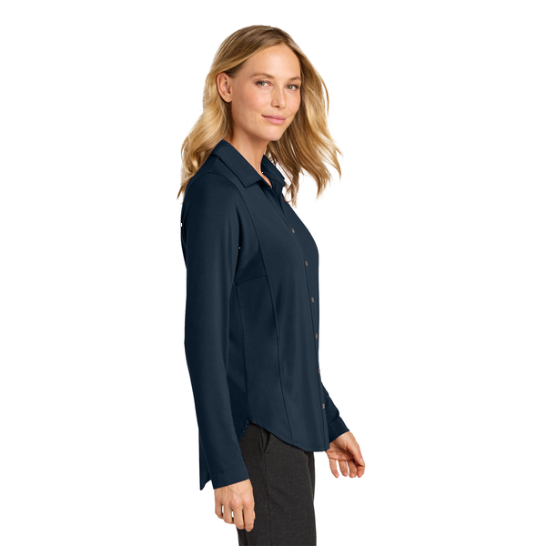 Port Authority® Luxe Knit Button Ladies' Tunic