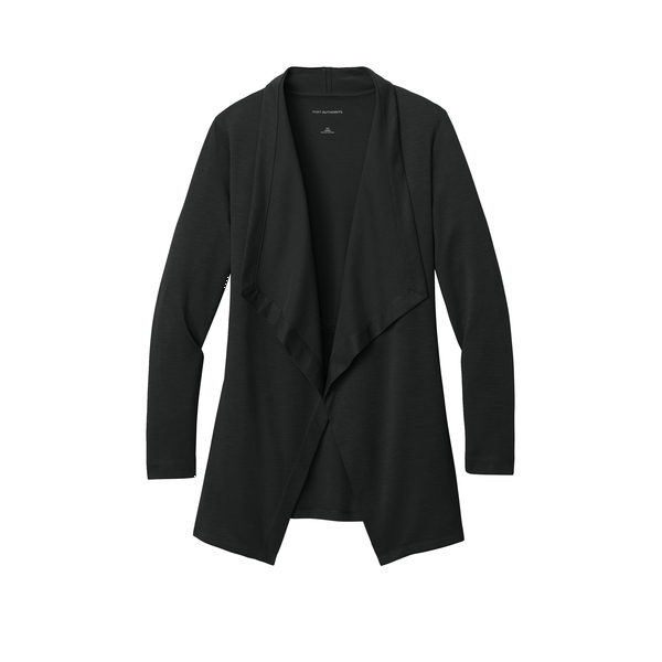 Port Authority® Breakwater Cotton/Poly Ladies' Open Cardigan