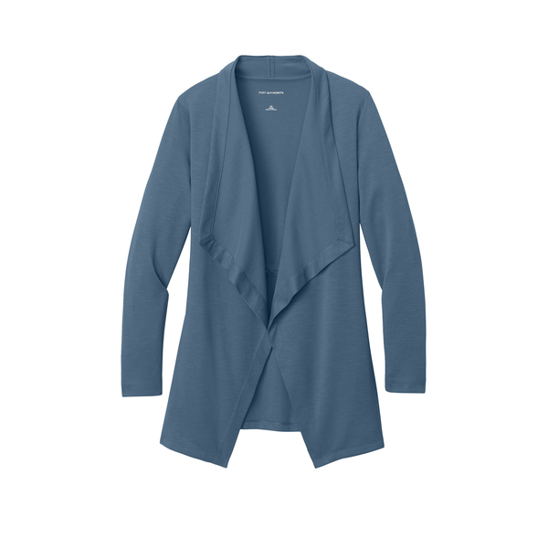 Port Authority® Breakwater Cotton/Poly Ladies' Open Cardigan