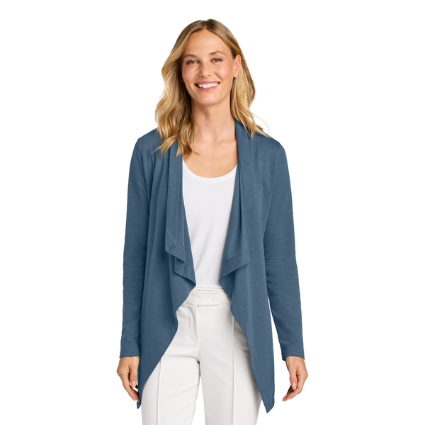 Port Authority® Breakwater Cotton/Poly Ladies' Open Cardigan