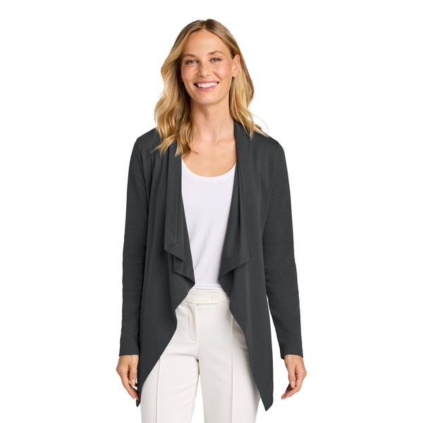 Port Authority® Breakwater Cotton/Poly Ladies' Open Cardigan