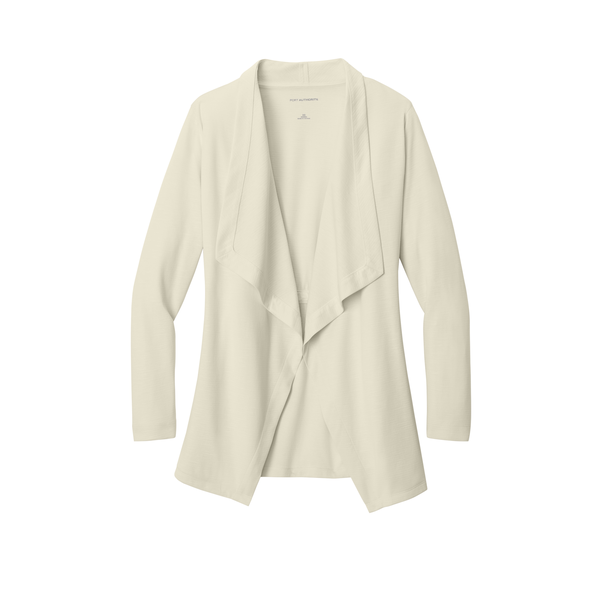Port Authority® Breakwater Cotton/Poly Ladies' Open Cardigan