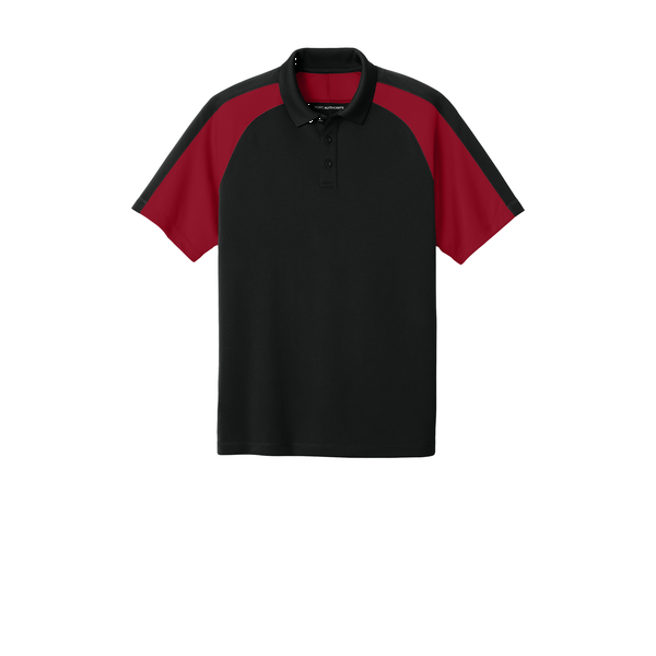 Port Authority® Wearever Performance Polyester Pique Colorblock Men's Polo
