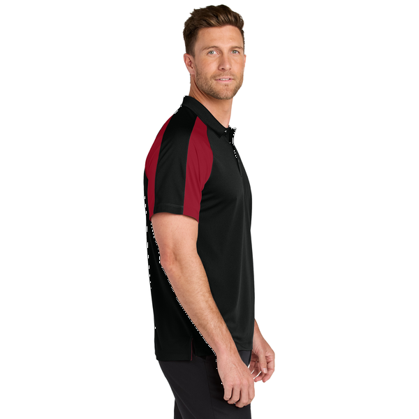 Port Authority® Wearever Performance Polyester Pique Colorblock Men's Polo