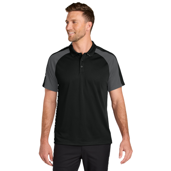 Port Authority® Wearever Performance Polyester Pique Colorblock Men's Polo