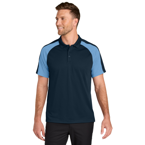 Port Authority® Wearever Performance Polyester Pique Colorblock Men's Polo