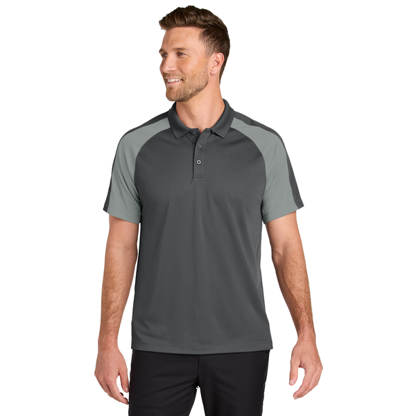 Port Authority® Wearever Performance Polyester Pique Colorblock Men's Polo