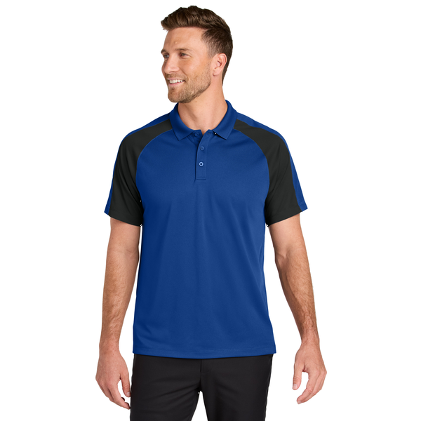 Port Authority® Wearever Performance Polyester Pique Colorblock Men's Polo
