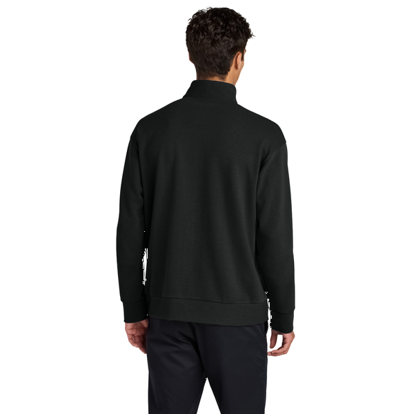 MERCER+METTLE™ Linear Texture Tri-Blend Men's 1/4 Zip